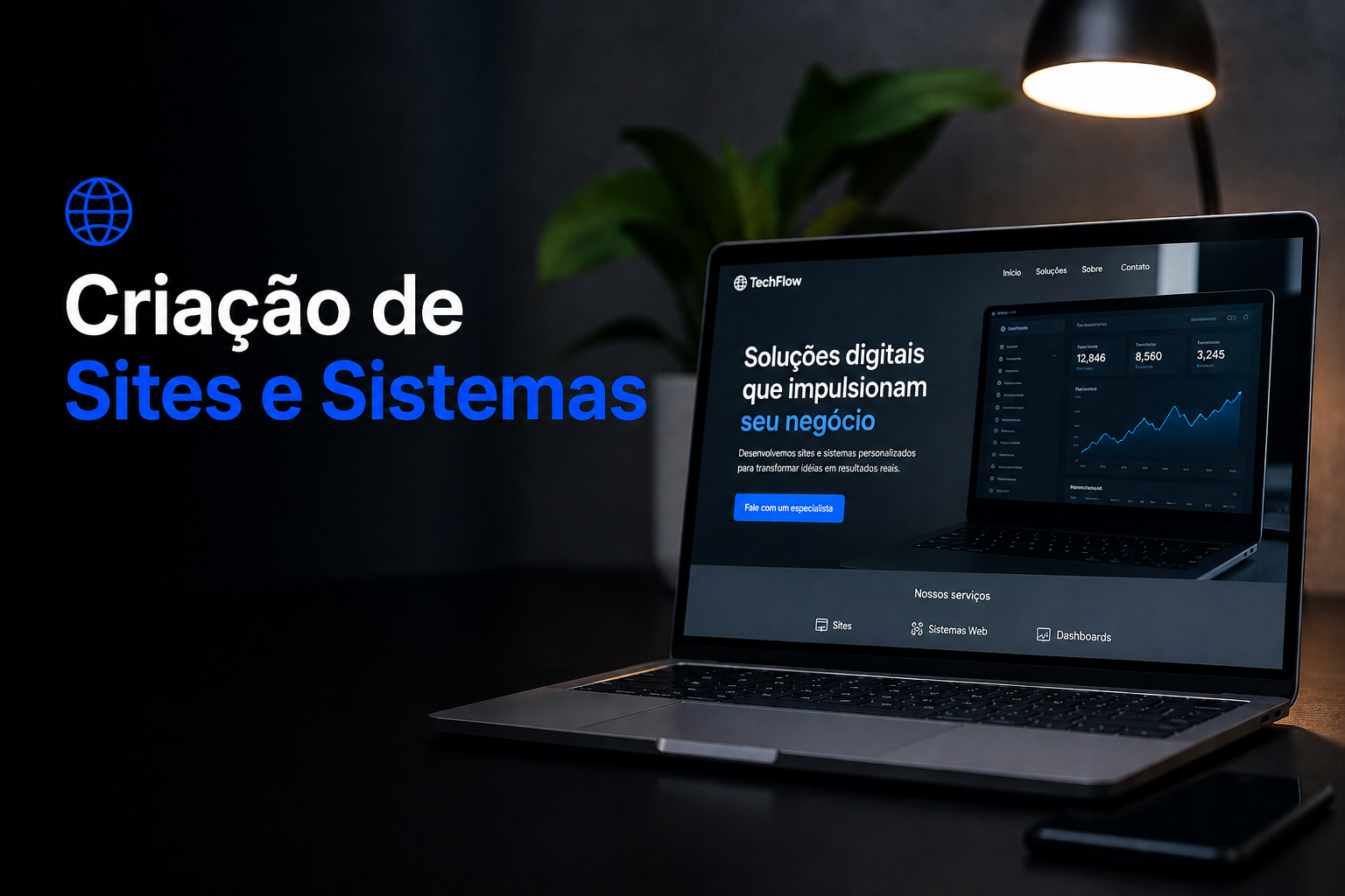 Criação de Sites e Sistemas